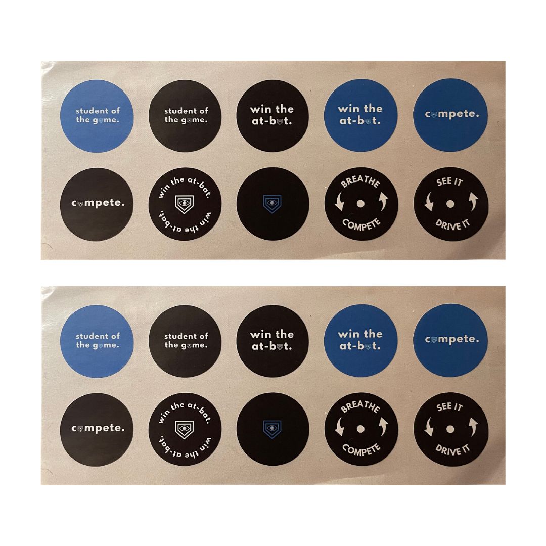 Game Ready - Bat Knob Stickers